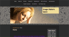 Desktop Screenshot of imagemakers-salon.com